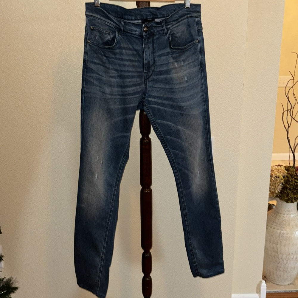 Cavalli Class straight leg jeans